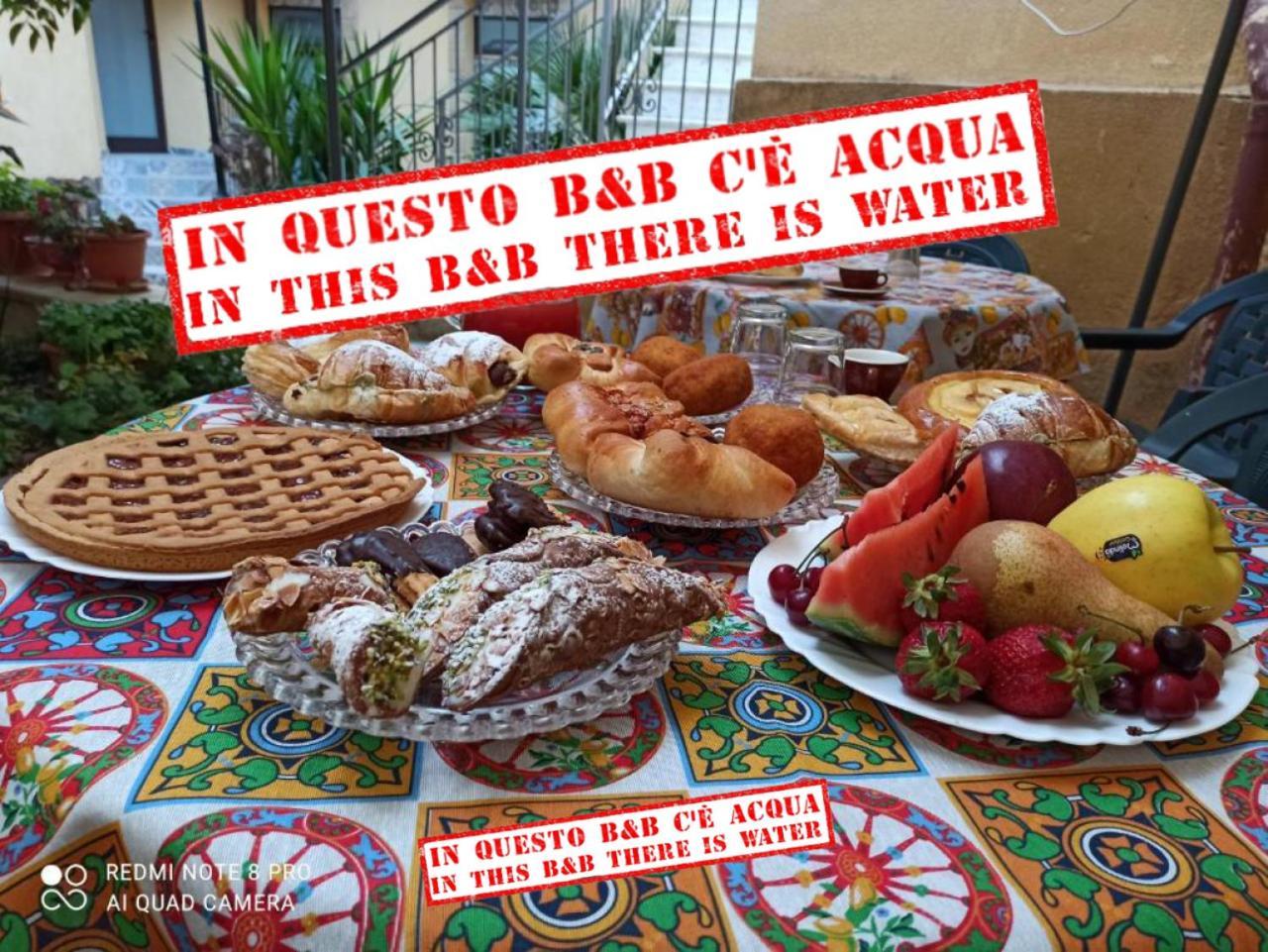 B&B Il Melograno Antico Con Terrazza E Giardino Agrigento Kültér fotó